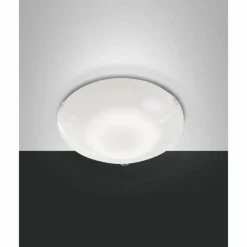 Plafonnier Fabas Luce Ostuni LED Blanc, 1 lumière
