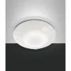 Plafonnier Fabas Luce Ostuni LED Blanc, 1 lumière