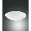Plafonnier Fabas Luce PANDORA Blanc, 2 lumières, Détecteur de mouvement