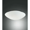 Plafonnier Fabas Luce Pandora LED Blanc, 1 lumière