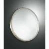 Plafonnier Fabas Luce PLAZA Nickel mat, 2 lumières