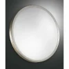 Plafonnier Fabas Luce PLAZA Nickel mat, 3 lumières