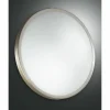 Plafonnier Fabas Luce Plaza LED Blanc, 1 lumière