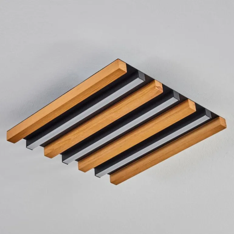 Plafonnier Favorina LED Écru, Noir, 1 lumière
