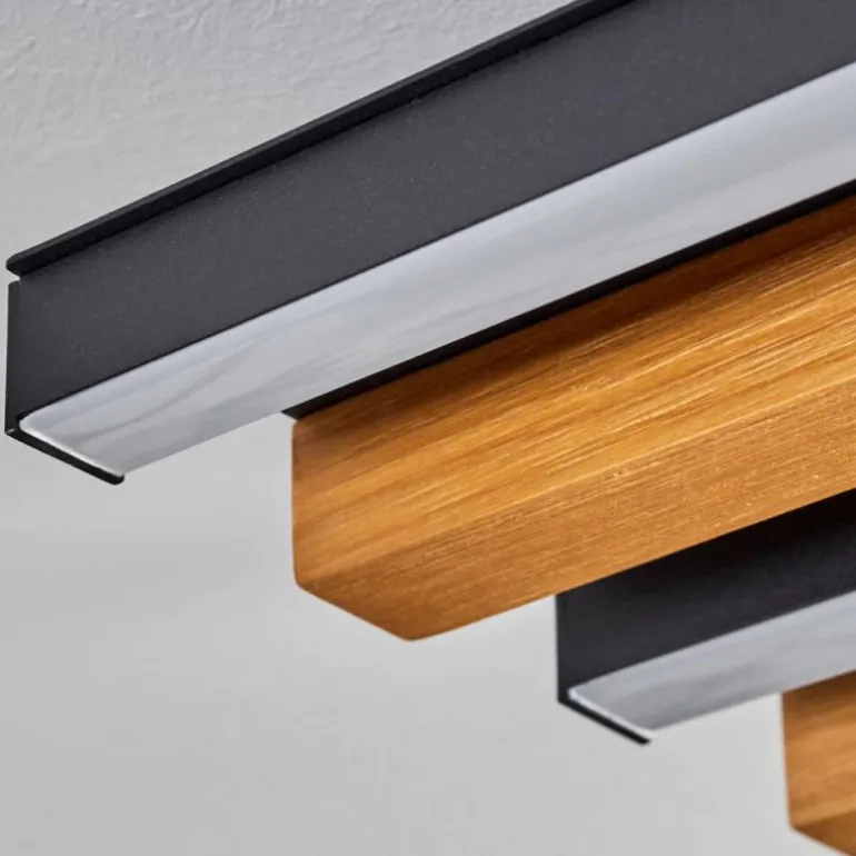 Plafonnier Favorina LED Écru, Noir, 1 lumière