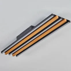Plafonnier Favorina LED Écru, Noir, 1 lumière