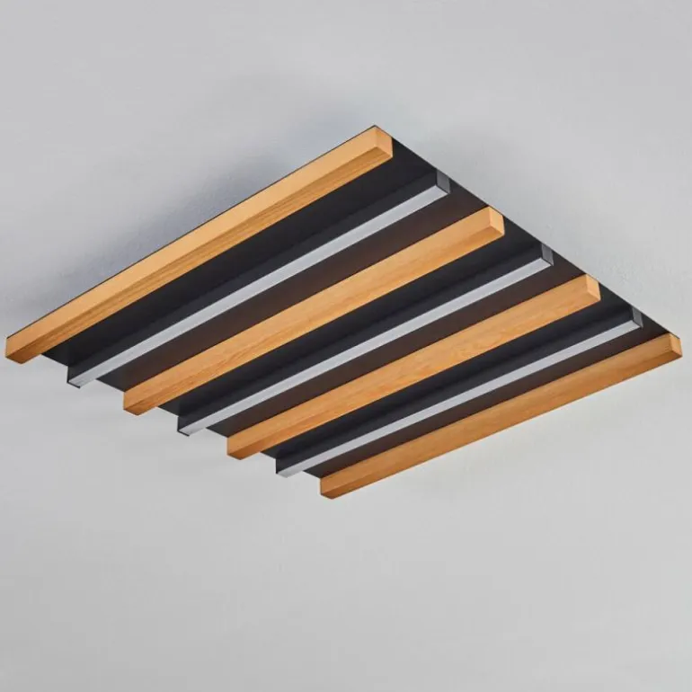 Plafonnier Favorina LED Écru, Noir, 1 lumière