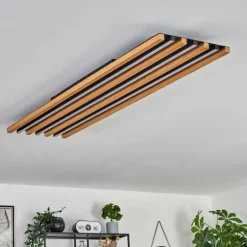 Plafonnier Favorina LED Écru, Noir, 1 lumière