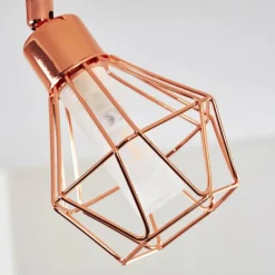 Plafonnier Ferrand LED Cuivre, 2 lumières