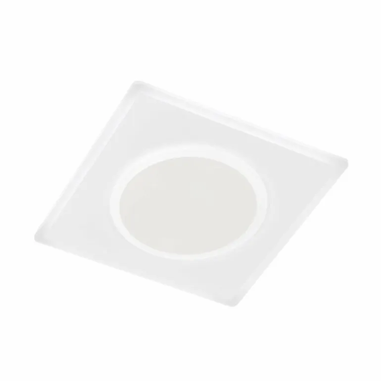Plafonnier Fischer & Honsel Bisi LED Blanc, 1 lumière, Télécommandes