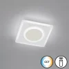 Plafonnier Fischer & Honsel Bisi LED Blanc, 1 lumière, Télécommandes