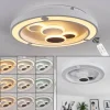 Plafonnier Fitili LED Blanc, 1 lumière, Télécommandes