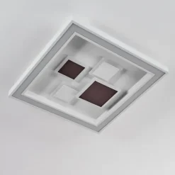 Plafonnier Fitili LED Blanc, 1 lumière, Télécommandes