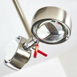 Plafonnier Florenz LED Nickel mat, 2 lumières