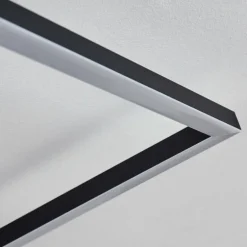 Plafonnier Frederick LED Noir, Blanc, 1 lumière