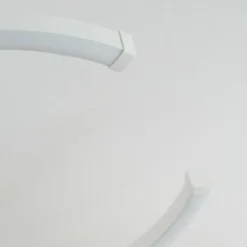 Plafonnier Frederick LED Chrome, Blanc, 1 lumière