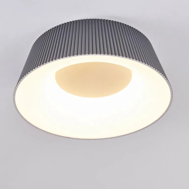 Plafonnier Fremont LED Gris, 1 lumière