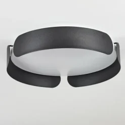 Plafonnier Fuscado LED Noir, 1 lumière