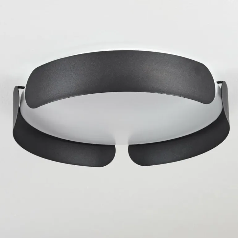 Plafonnier Fuscado LED Noir, 1 lumière