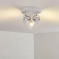 Plafonnier Gadmen Blanc, 3 lumières