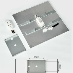 Plafonnier Gallitos LED Blanc, 1 lumière, Télécommandes, Changeur de couleurs