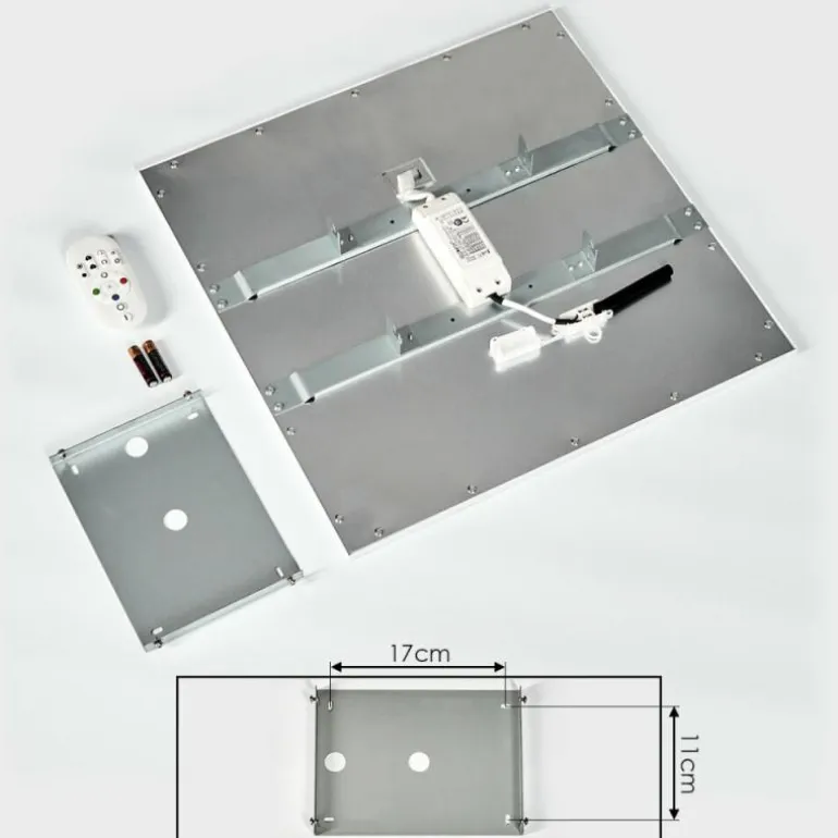 Plafonnier Gallitos LED Blanc, 1 lumière, Télécommandes, Changeur de couleurs
