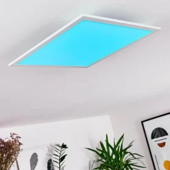 Plafonnier Gallitos LED Blanc, 1 lumière, Télécommandes, Changeur de couleurs