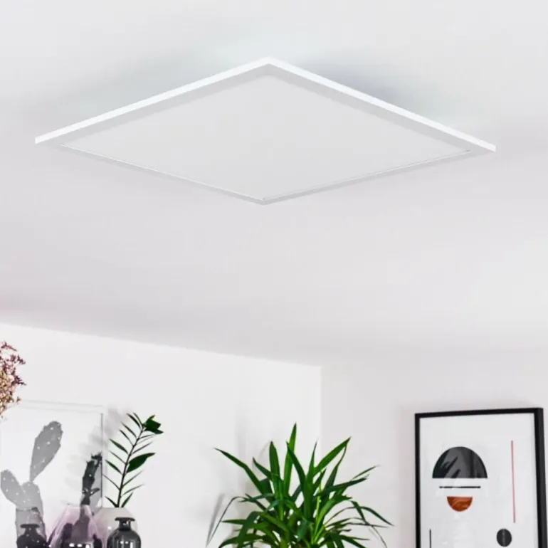 Plafonnier Gallitos LED Blanc, 1 lumière, Télécommandes, Changeur de couleurs