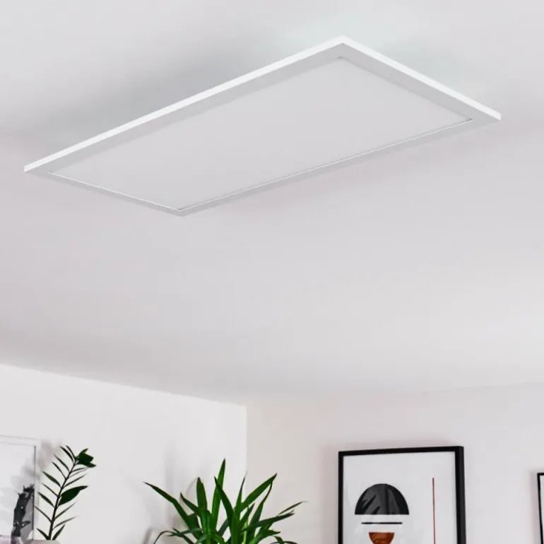Plafonnier Gallitos LED Blanc, 1 lumière, Télécommandes, Changeur de couleurs