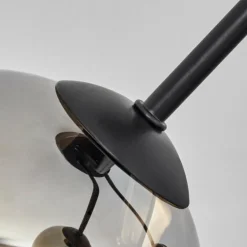 Plafonnier Gastor Noir, 3 lumières