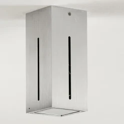 Plafonnier Gempen Acier brossé, 1 lumière