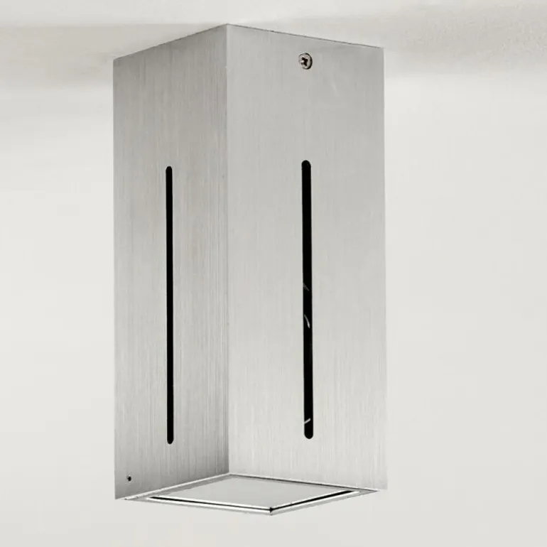 Plafonnier Gempen Acier brossé, 1 lumière