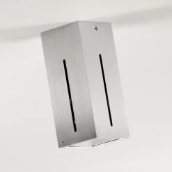 Plafonnier Gempen Acier brossé, 1 lumière