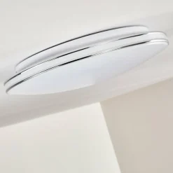 Plafonnier Genthin LED Blanc, 1 lumière