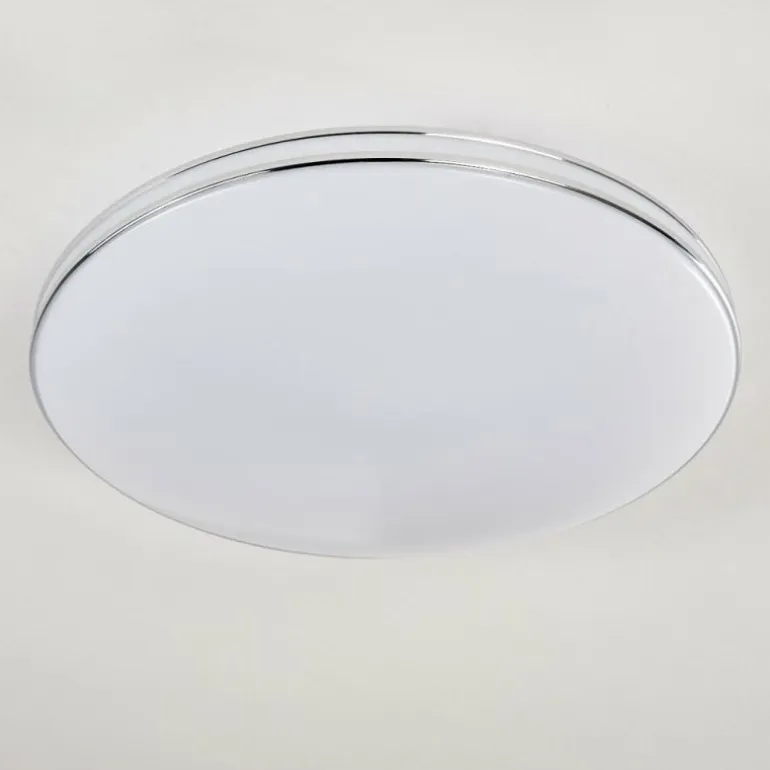 Plafonnier Genthin LED Blanc, 1 lumière