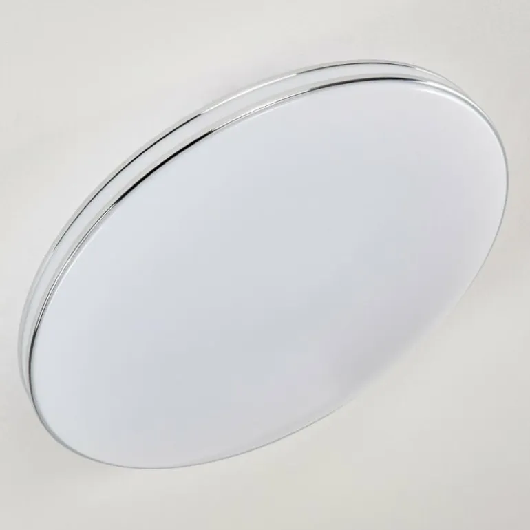 Plafonnier Genthin LED Blanc, 1 lumière