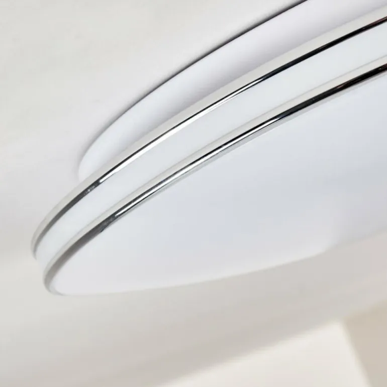 Plafonnier Genthin LED Blanc, 1 lumière