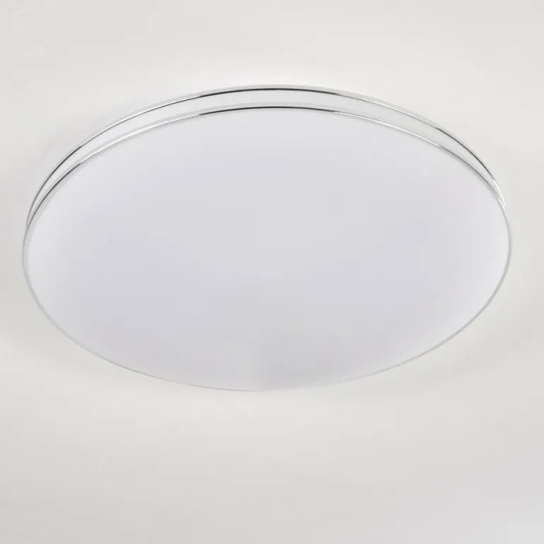 Plafonnier Genthin LED Blanc, 1 lumière, Télécommandes