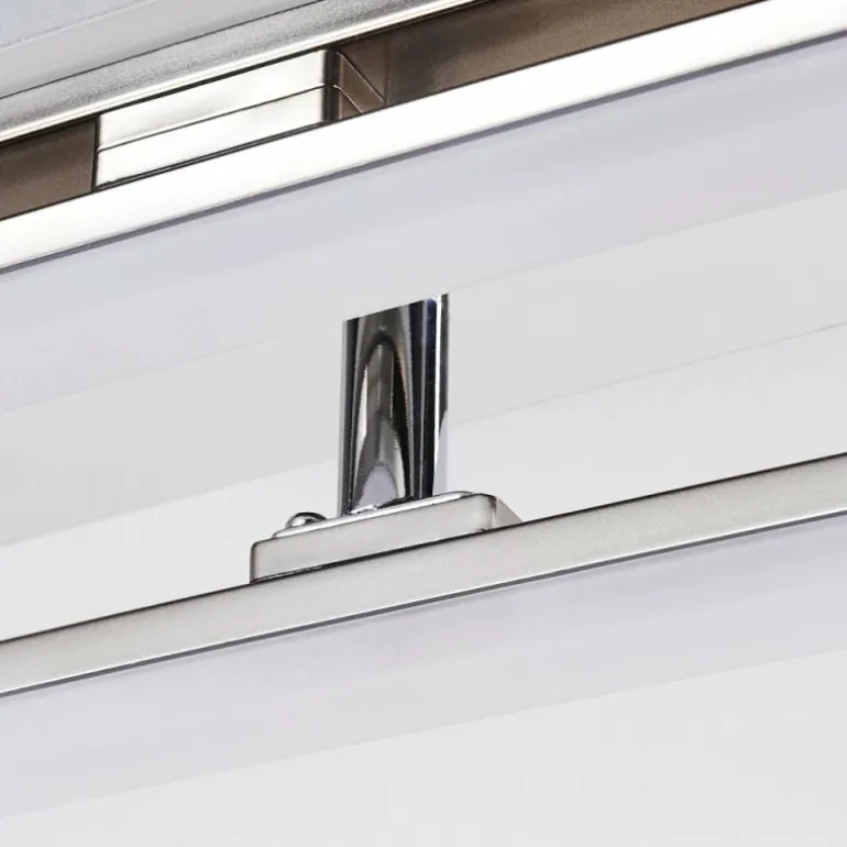 Plafonnier Georgina LED Chrome, 2 lumières