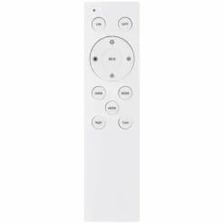 Plafonnier Globo ABELIA LED Noir, 1 lumière