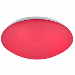 Plafonnier Globo Atreju I LED Blanc, 1 lumière, Télécommandes, Changeur de couleurs