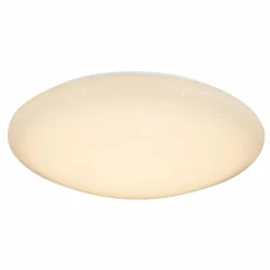 Plafonnier Globo ATREJU I LED Blanc, 1 lumière, Télécommandes, Changeur de couleurs