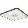Plafonnier Globo BRIENNA LED Blanc, 1 lumière, Télécommandes