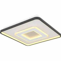 Plafonnier Globo BRIENNA LED Blanc, 1 lumière, Télécommandes
