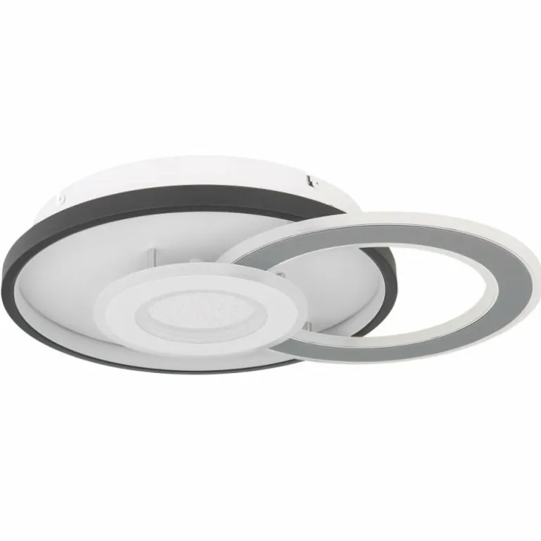 Plafonnier Globo BRIENNA LED Blanc, 1 lumière, Télécommandes