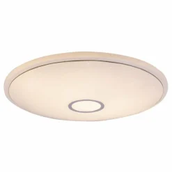 Plafonnier Globo CONNOR LED Blanc, 1 lumière, Télécommandes