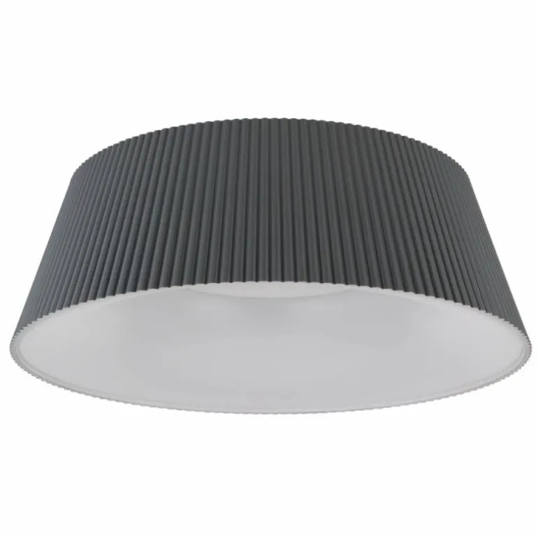 Plafonnier Globo CROTONE Anthracite, 1 lumière, Télécommandes
