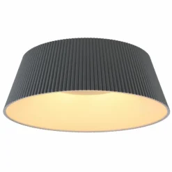 Plafonnier Globo CROTONE Anthracite, 1 lumière, Télécommandes