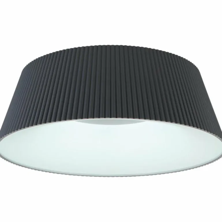 Plafonnier Globo CROTONE Anthracite, 1 lumière, Télécommandes