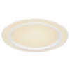 Plafonnier Globo DAHLA LED Blanc, 1 lumière, Changeur de couleurs